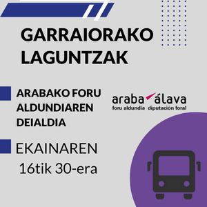 Garraio laguntzak 2024-2025