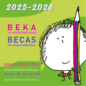 2025-2026 BECAS NO UNIVERSITARIAS