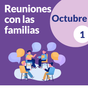 Reuniones con las familias. Curso 25-26.