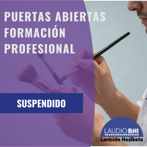 Se cancela la jornada de puertas abiertas de FP.